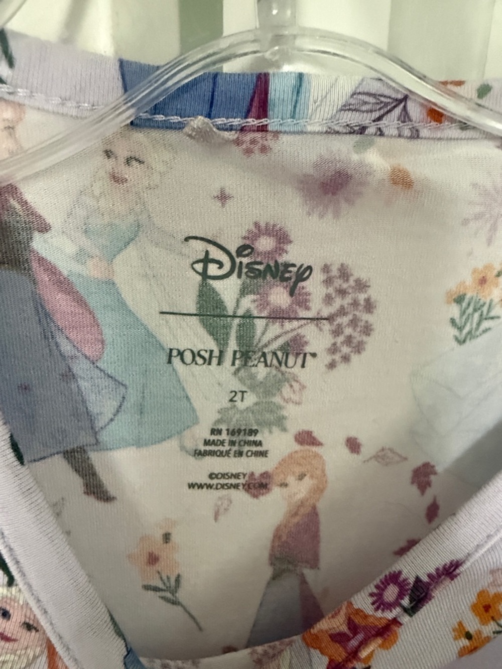 Posh Peanut Disney Frozen Sisters Tulle Dress Size 2T - Picture 4 of 5
